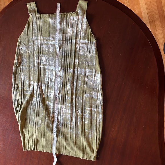 Green and Silver Sarah Pacini Tunic - Picture 6 of 9